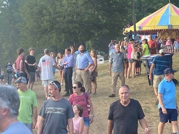 Blumenthal attended the Hamburg Fair.